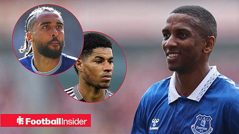 Marcus Rashford and Calvert-Lewin react to Ashley Young's emotional Everton message