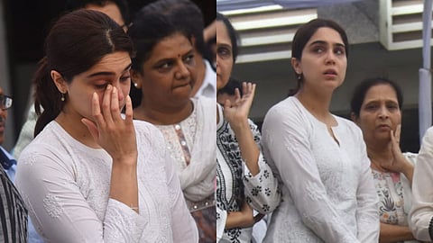 आजोबा मनोहर जोशी यांच्या अंत्ययात्रेत शर्वरी वाघला अश्रू अनावर