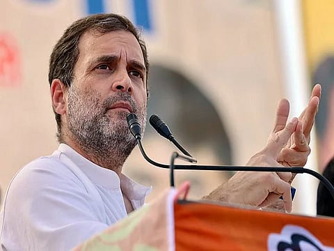 भाजपचे हिंदुत्व वेद-उपनिषदविरोधी राहुल गांधी यांची टीका