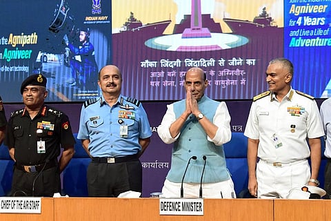 ‘अग्निपथ’ योजना सुरुच राहणार,संरक्षण खात्याचा निर्णय