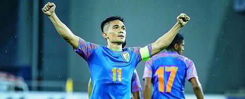 एएफसी आशियाई चषक स्पर्धेत भारताचा विजय