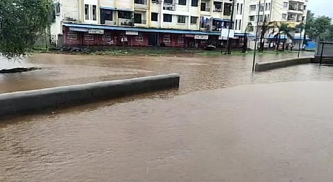 खडवली-कुंभारपाडा रस्ता पुन्हा पाण्याखाली