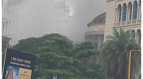 पवई हिरानंदानी येथील हायको सुपरमार्केटमध्ये आग