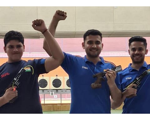 नेमबाजी वर्ल्डकपमध्ये भारताला पदकतालिकेत अव्वल स्थान