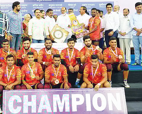 राज्यस्तरीय कबड्डी स्पर्धेत वाघजाई क्रीडा मंडळ व शिवशक्ती संघाला जेतेपद