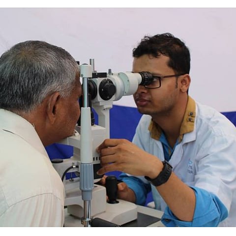 भाजपतर्फे नेत्र तपासणी शिबिराचे आयोजन