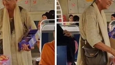 चॉकलेट्स विक्रीद्वारे जगण्याची धडपड;साठी ओलांडलेल्या वृद्ध महिलेची व्यथा