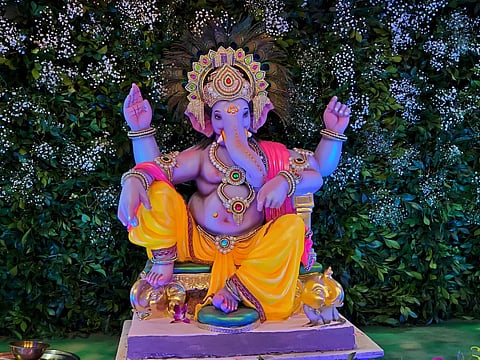 राज्यभरात श्रींची जल्लोषात प्रतिष्ठापना