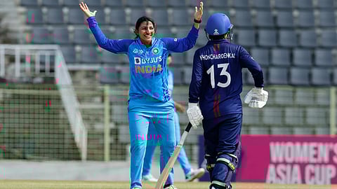 भारताचा थायलंडवर नऊ गडी राखून विजय; स्नेह राणा प्लेयर ऑफ द मॅच