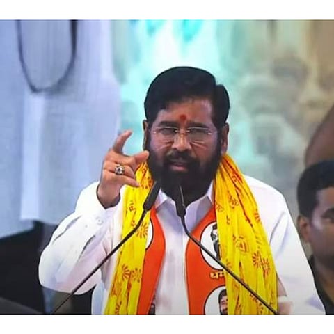 शिवसेना राष्ट्रवादीकडे गहाण टाकलीय - मुख्यमंत्री एकनाथ शिंदे