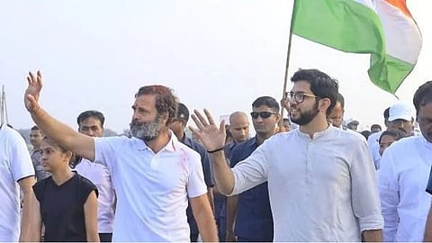Bharat Jodo : राहुल गांधींच्या 'भारत जोडो' यात्रेत आदित्य ठाकरेंचा सहभाग, म्हणाले...