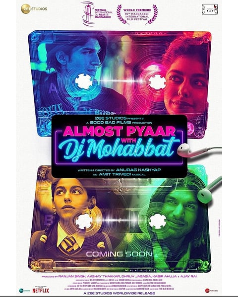 अलाया एफने तिचा आगामी चित्रपट 'अलमोस्ट प्यार विथ डीजे मोहब्बत'चा पोस्टर केला प्रदर्शित