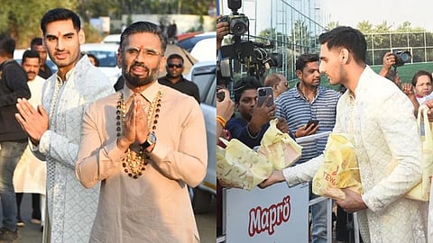 Athiya Shetty-KL Rahul get married: केएल राहुल आणि अथिया शेट्टी यांचा विवाहसोहळा पार पडला, आथियाच्या भावाने जिंकली मनं