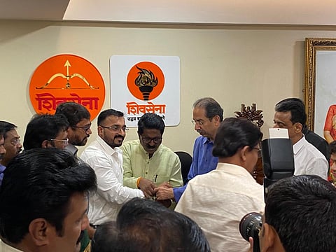 डोंबिवलीत राष्ट्रवादीला मोठा दणका, पदाधिकाऱ्यांचा ठाकरे गटात जाहीर प्रवेश