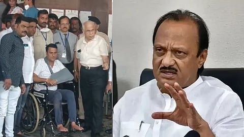 Ajit Pawar : संदीप देशपांडेंवरील हल्ल्यावर अजित पवार म्हणाले, "सर्वसामान्यांचे सरकार असल्यावर..."
