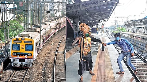 पश्चिम रेल्वेची 'झिरो डेथ मिशन' ; रूळ ओलांडणाऱ्या ६६०० जणांवर कारवाई