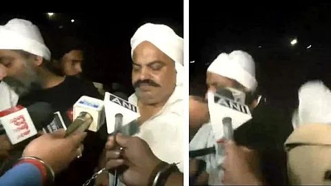 माध्यमांशी बोलताना कॅमेरासमोर घातल्या गोळ्या; अतिक अहमद आणि त्याच्या भावाची हत्या