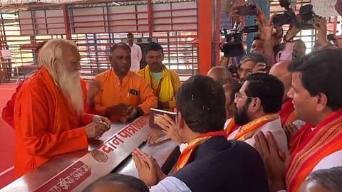 मुख्यमंत्री शिंदेंनी घेतले अयोध्येत श्रीरामाचे दर्शन; म्हणाले, बाळासाहेबांचे स्वप्न पूर्ण होत असल्याचा आनंद