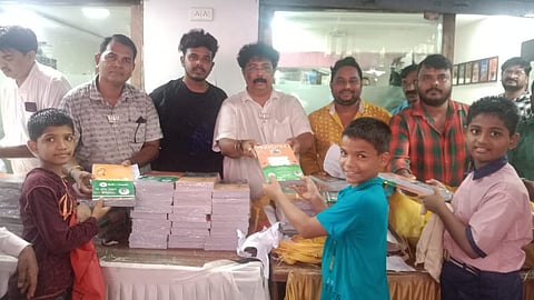 भाजपाकडून शालेय विद्यार्थ्यांना मदत