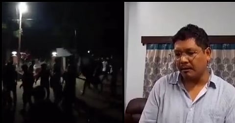 मेघालयाच्या मुख्यमंत्र्यांच्या कार्यालयावर हल्ला