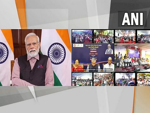 देशभरातील ५०८ रेल्वे स्थानकांच रुप बदलणार ; 'अमृत भारत स्थानक' योजनेची पंतप्रधान मोदींच्या हस्ते पायाभरणी