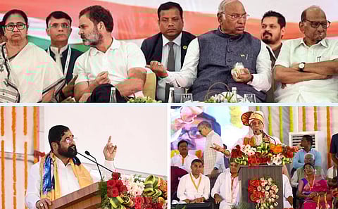 मुख्यमंत्री एकनाथ शिंदेंचा 'इंडिया' आघाडीला इशारा ; म्हणाले, "आगीशी खेळू नका, महाराष्ट्र..."