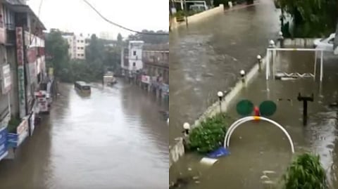 नागपुरात अतिवृष्टी! दोन तासात ९० मिमी पाऊस ; शहराला पुराचा वेढा