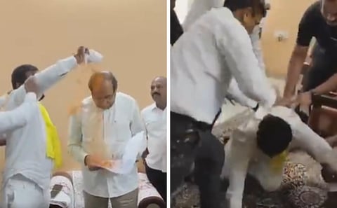 धनगर आरक्षणाचा मुद्दा पुन्हा ऐरणीवर! कृती समितीने उधळला मंत्री विखे पाटलांवर भंडारा