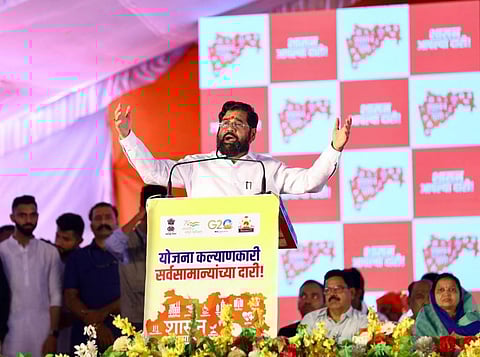Eknath Shinde : "अन्यथा 'पाटणकर काढा' घेण्याची वेळ येईल", एकनाथ शिंदेंचा उद्धव ठाकरेंवर घणाघात