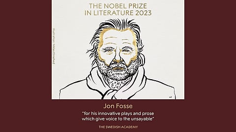 Nobel Prize Literature: लेखक जॉन फॉस्से यांना साहित्य क्षेत्रातला नोबेल पुरस्कार जाहीर