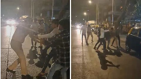 Mumbai Crime : मुंबईतील सायन भागात उपद्रवी तरुणांचा पोलिसांवर हल्ला ; व्हिडिओ सोशल मीडियावर व्हायरल