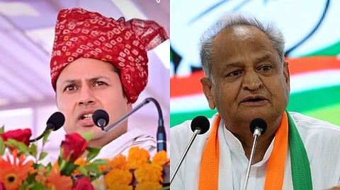 अशोक गेहलोत यांच्या मुलाला ईडीकडून समन्स ; सरकारी यंत्रणांचा गैरवापर केला जात असल्याचा आरोप