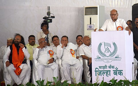 कंत्राटी नोकरभरतीवर शरद पवारांची टीका ; म्हणाले, "11 महिन्यांनंतर मुलांनी..."