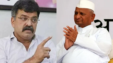 जितेंद्र आव्हाड अण्णा हजारेंचा वाद राजकारणात नवे रंग भरणार!