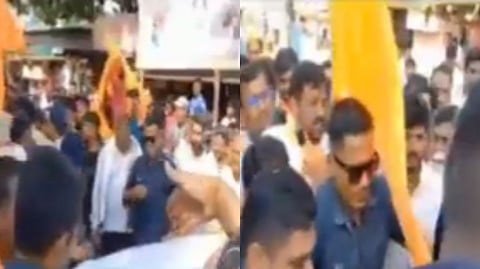 Maratha Reservation Protest: मराठा समाज आक्रमक! मंत्री संजय बनसोडे यांचा ताफा अडवला