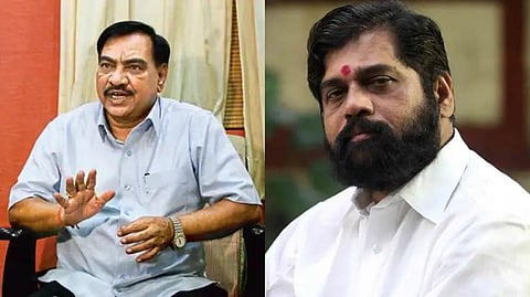 एकनाथ खडसे यांचा मुख्यमंत्र्याशी भावनिक संवाद ; आभार मानत म्हणाले,"...तर माझं विमान लँड झालं नसतं. "