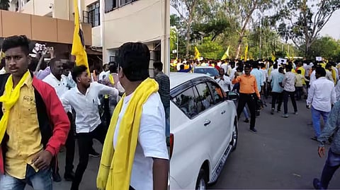 Jalna Dhangar Reservation Protest: जालन्यातील धनगर मोर्चला हिसंक वळण; संतप्त आंदोलकांकडून जिल्हाधिकारी कार्यालयावर दगडफेक