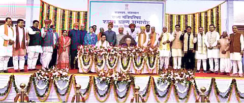 राजस्थान मंत्रिमंडळाचा विस्तार; राज्यपाल कलराज मिश्रा यांच्याकडून २२ आमदारांना शपथ