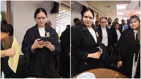 Video : दिल्ली हायकोर्टाच्या कँटिनमध्ये हायव्होल्टेज ड्रामा,
खुर्चीवर बसण्यावरून वकील भिडले