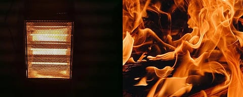आगीत दाम्पत्यासह तीन मुलांचा जळून मृत्यू