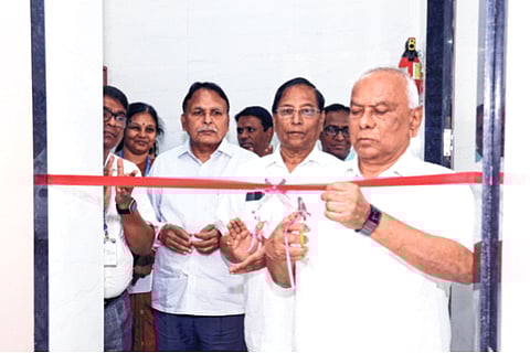 सीकेटी विद्यालयातील विज्ञान प्रयोगशाळेचे नूतनीकरण