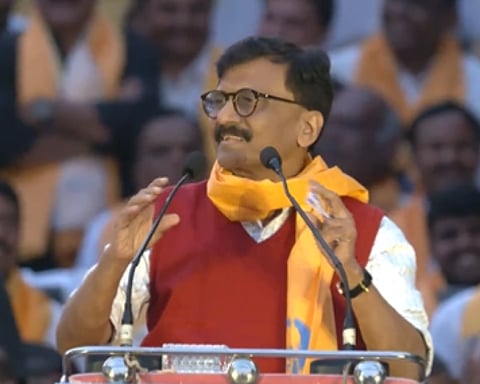 "2024 च्या निवडणुकीत आम्ही तुम्हाला फोडून काढू", युवा संघर्ष यात्रेच्या समारोप सभेत राऊतांचा हल्लाबोल