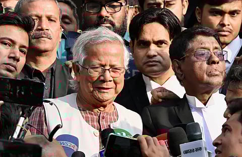 नोबेल विजेते मोहम्मद युनूस यांना शिक्षा;कामगार कायद्याचे उल्लंघन केल्याचा ठपका : उच्च न्यायालयात धाव