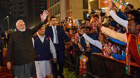 "तीसरी बार मोदी सरकार, अब की बार 400 पार", आगामी लोकसभेसाठी भाजपची घोषणा ठरली