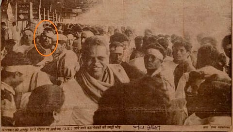 कारसेवेला गेल्याचा पुरावा देत फडणवीसांचे विरोधकांना चोख प्रत्युत्तर; नागपूर रेल्वे स्थानकावरील फोटो केला शेअर