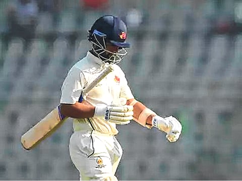 रणजी क्रिकेट स्पर्धा :रहाणे शून्यावरच माघारी; श्रेयसचे अर्धशतक हुकले! आंध्र प्रदेशविरुद्ध मुंबई पहिल्या दिवसअखेर ६ बाद २८१