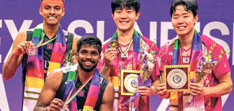 इंडिया ओपन बॅडमिंटन स्पर्धा :सात्त्विक-चिरागला पुन्हा विजेतेपदाची हुलकावणी
