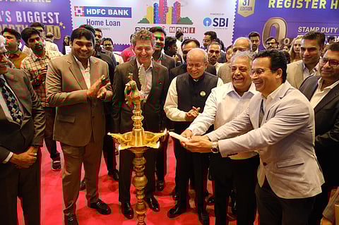 CREDAI–MCHI च्या भारतातील सर्वात मोठ्या प्रॉपर्टी एक्स्पोचे यशस्वीरित्या उद्घाटन