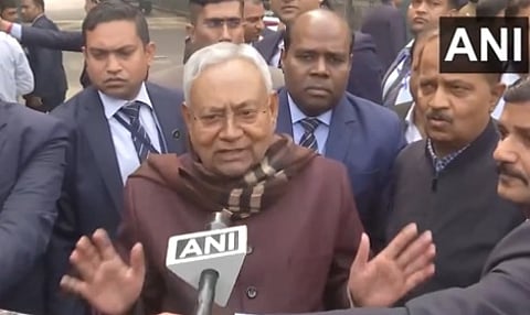 आज हमने इस्तीफा दे दिया है! नितीश कुमारांचा राजीनामा, संध्याकाळी नवं सरकार; ४ वर्षांत तिसऱ्यांदा मुख्यमंत्रीपदाची शपथ