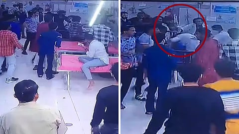 घाटी रूग्णालयात राडा; टोळक्याची रूग्णाला जबर मारहाण, महीला डॉक्टरचंही डोकं फुटलं